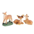 thumbnail image 2 of Decor Deer Craft - 3Pcs Simulation Mini Deer Decor Distinctive Resin Craft Succulent Plants Bonsai Decoration, 2 of 7