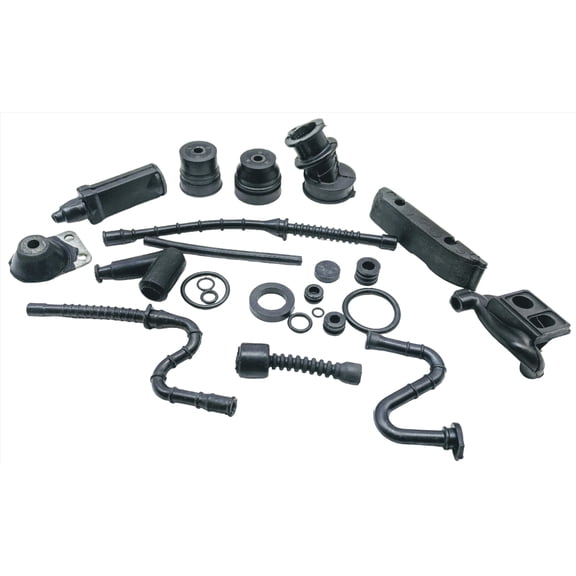 DUKE'S STIHL 038 MAGNUM MS380 FULL RUBBER KIT INTAKE FUEL LINE AV BUFFERS