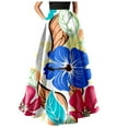 thumbnail image 2 of Jupes pour Femmes, Mode Féminine Imprimée Décontractée Taille Haute Fête Vacances Plage Jupe, 2 of 4