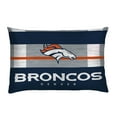 thumbnail image 3 of Denver Broncos Heathered Stripe 3-Piece Full/Queen Bed Set, 3 of 3