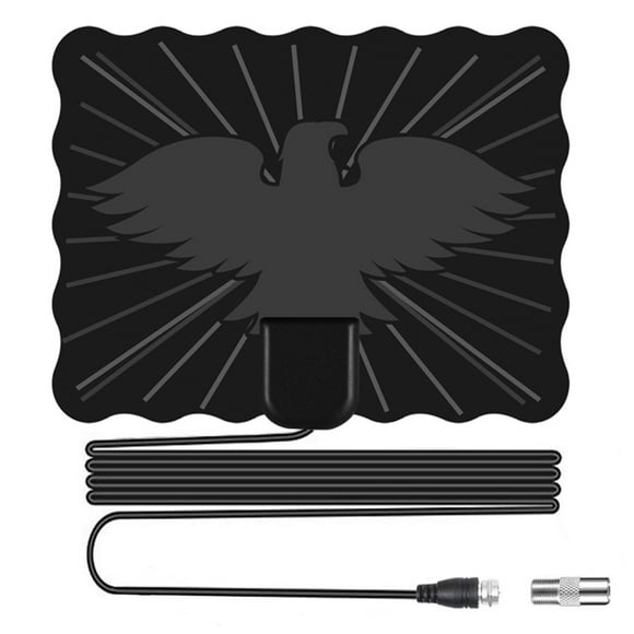 25dB High Gain HDTV DTV Box Digital TV Antenna 150
