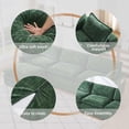 thumbnail image 4 of TROPOW Chenille 113-Inch Modular Combo Sofa, Modern 3-Seater L-Shaped Sofa with Ottoman, 2 Cushions, Side Pockets, Oversized Faux Fur Upholstered Sofa for Living Room, Bedroom, 4 of 7