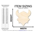 thumbnail image 2 of Unfinished Wood Viking Mascot Shape | DIY Craft Cutout | up to 46" DIY 36" / 1/4", 2 of 3