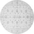 thumbnail image 1 of Ahgly Company Indoor Round Persian Gray Traditional Area Rugs, 7' Round, 1 of 1