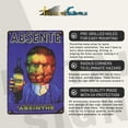 thumbnail image 3 of Metal Poster Advertising Absinthe Sign Van Gogh Retro Wall Art House Decor 12x8", 3 of 7
