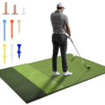 thumbnail image 1 of Alfombra de golf SQUALLINE Premium Tri-Turf de 6 x 4 pies con tees para practicar, 1 of 9