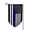 Fillet, variant on Thin Blue Line America Flag Garden Flag Double Sided Small Flag Yard Home Decorative Flags Banner 12.5 x 18 Inch Square