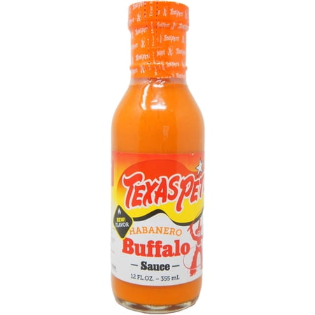 Texas Pete Habanero Buffalo Sauce - 12 FL OZ Bottle