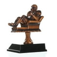 thumbnail image 4 of Decade Awards Fantasy Football Trophy, Armchair Quarterback - 6.5 Inch Tall - Engraved FFL Award - Customize Now, 4 of 4