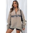 thumbnail image 3 of Zip Front Sweater (L, LightGrey), 3 of 8