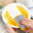 thumbnail image 4 of Cleaning Ball, Ongmies Kitchen Dish Sponge for Washing Dishes Cleaning Kitchen Upgrated Sponges Multipurpose Sponges for and Dry Non Scratch Kitchen Dish Sponge Household, Cleaning Balls, 4 of 9