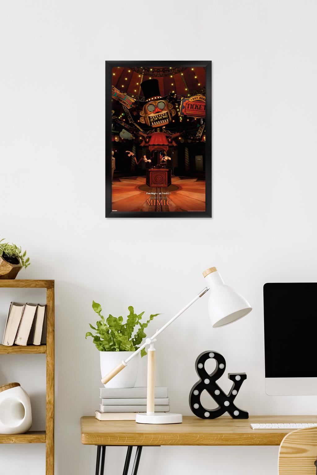 Five Nights At Freddy's: Secret of the Mimic (2025) - Big Top Wall Poster, 14.725" x 22.375" Framed