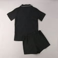 thumbnail image 3 of Musuos Summer Women Homewear Pajamas Set Short Sleeves Sleepwear, 3 of 4