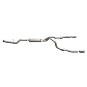 Cat-Back Dual Split Exhaust System, Stainless Fits select: 2007-2009 CHEVROLET SILVERADO, 2007-2009 GMC SIERRA