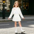 thumbnail image 6 of HIPYLO Girls Tops Size 10 Girls Thermal Top Baby Band Tees Kawaii Shirt Y2k Shirts Girls Size 10-12 Clothes Girl Clothes 3t-4t Kid Clothes, White 8-9 Years, 6 of 7
