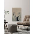 thumbnail image 3 of Marmont Hill What up Buck Canvas Wall Art, 3 of 7