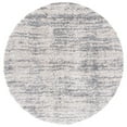 thumbnail image 5 of SAFAVIEH Iceland Issie Abstract Shag Area Rug, Ivory/Grey, 6'7" x 6'7" Square, 5 of 10