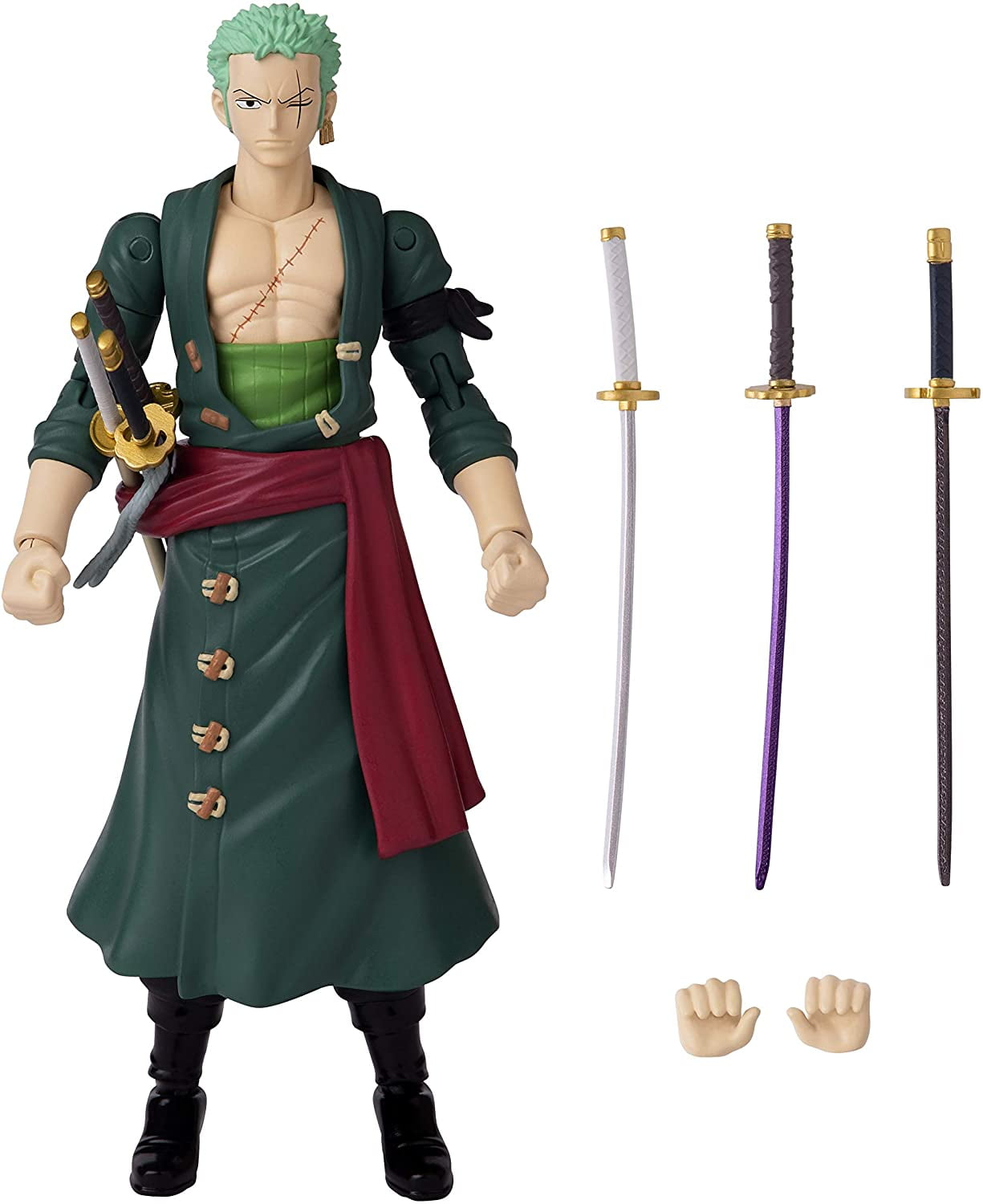 Anime Heroes One Piece Zoro Action Figure Walmart Com Walmart Com