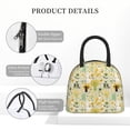 thumbnail image 4 of Fotbe Animal Tree Bolsa de Almuerzo con Estampado, Lonchera Aislada, Contenedor de Comida Reutilizable Tipo Cooler a Prueba de Fugas, 4 of 6