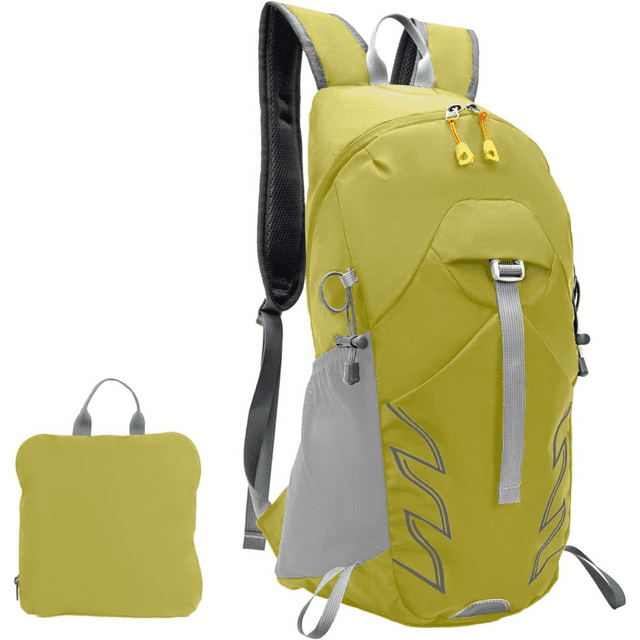 20L Small Lightweight Foldable Hiking Backpack - Hydration Compatible Daypack for Cycling Hiking Travel & Camping