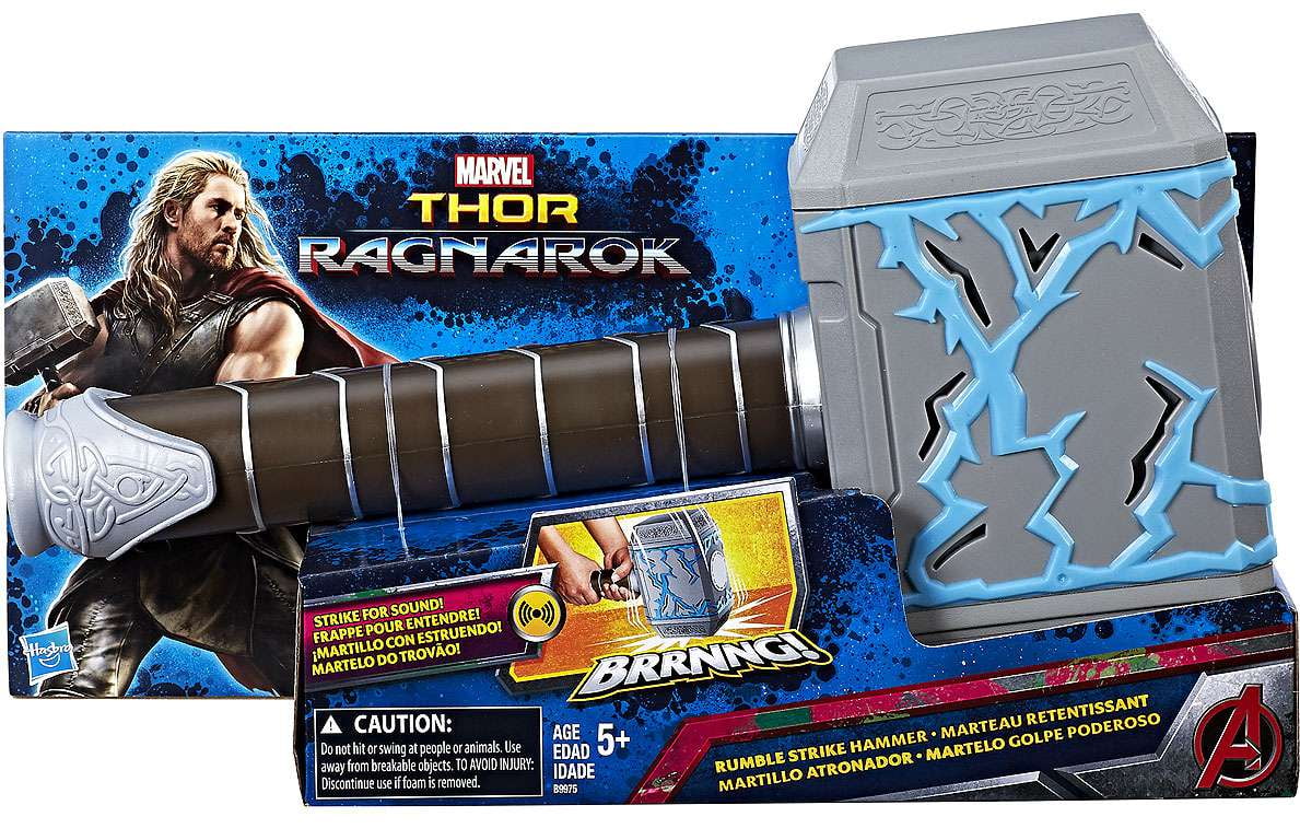 Marvel Thor Ragnarok Rumble Strike Hammer