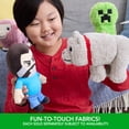 thumbnail image 4 of Peluche Mattel Minecraft Creeper inspirado en la película Minecraft Creeper de 20 cm, 4 of 6