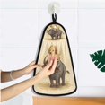 thumbnail image 5 of Hanging Hand Towels For Kitchen Bathroom Home Decor Lightweight A Cute Buffalo and A Cute Puppy, 5 of 6