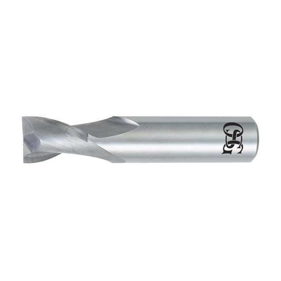 Osg Carbide End Mill,1/4 in. dia.,1/2 in Cut 412-2500