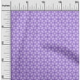 thumbnail image 2 of oneOone Georgette Viscose Medium Purple Fabric Geometric Sewing Fabric By The Yard Printed Diy Clothing Sewing Supplies 42 Inch Wide, 2 of 4