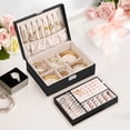 thumbnail image 2 of Jewelry Box for Women Girls (Black), 2 of 5