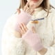 thumbnail image 4 of Skymirror - 1 par de guantes de invierno para mujer, de felpa, cálidos, sin dedos, para exteriores, elásticos y cálidos, con pelo de visón sintético, gruesos., 4 of 8