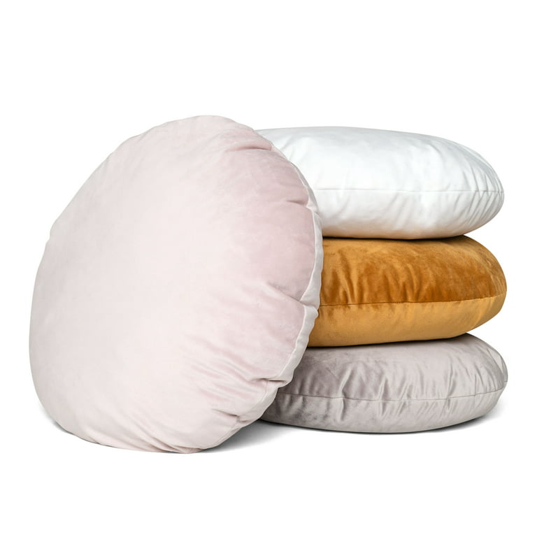 Throw Pillows Set of 2 Pastel Colors Stylish Cushion Square Pillow with  Insert, Large - Fry's Food Stores