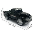 thumbnail image 6 of Bluetooth Speaker 1953 Hot Rod Pickup Truck Replica FM Radio LED AUX USB Rechargeable Audio Black, 6 of 10