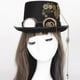 thumbnail image 2 of Sombrero Steampunk, sombrero de copa, anime, dibujos animados, cosplay, 2 of 2