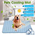 thumbnail image 5 of Tapis de Refroidissement pour Chien Tapis de Refroidissement d'Été Couverture 1Pcs Rose pour Chien Tapis Tapis Tapis Tapis d'Été Tapis pour Animal de Compagnie Refroidissement Non Sti g Couverture S, 5 of 5