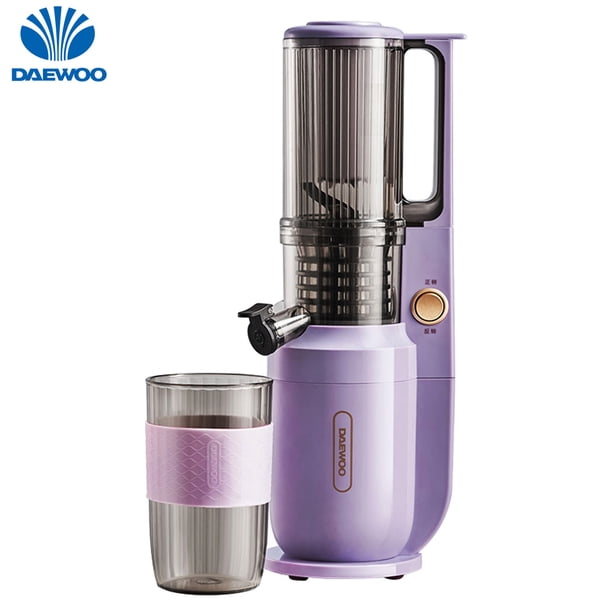 Extractor de masticación lenta DAEWOO Juicer Compact Power con 95% de jugo