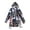 black, variant on Luiryare Women Cardigans Floral Zipper Bomber Jacket Casual Coat Outwear