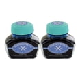 thumbnail image 2 of (2 pack) Thornton's Luxury Goods Fountain Pen Ink Bottle, 30ml, Pack of 2,  Turquoise, 2 of 6