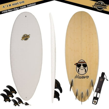 Gold Coast Surfboards 4 10 Hybrid Soft Top Foam Surfboard The