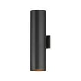 thumbnail image 4 of 26109BK Maxim Lighting Outpost - 22 Inch 2 Light Outdoor Wall Mount-Black Finish, 4 of 5