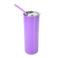 thumbnail image 3 of ProSub 20oz Epoxy & Engravable Coated Stainless Steel Skinny Tumbler - Purple, 3 of 11
