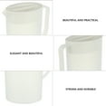 thumbnail image 5 of HEATSHAKING Pitcher With Lid Large Capacity 1Pack 9x4.9in, 5 of 8
