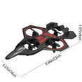 thumbnail image 2 of RC Plane Remote Control Airplane - Foam Flying Toy with Headless Mode, 2.4GHz, LED Breathing Lights, One-Key Takeoff/Landing, 360° Rotation, Speed Change, Maintain Height, 4 Motors, 2 of 7