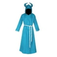 thumbnail image 4 of Cape Robe avec Capuche Diable Halloween Cosplay Costume pour Carnaval Mascarade Bleu TG, 4 of 10