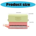 thumbnail image 5 of Portable Hole Puncher 5 Hole Paper Puncher Hand Account Hole Puncher Manual Paper Punch Plastic Punching Machine, 5 of 15