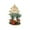 A, variant on JoyMoreHome Christmas Theme Decorative Candle Holder, Holiday Metal Candlestick Decor with Pine Needles and Pinecone, for Tabletop Centerpiece, Holiday Party