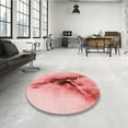 thumbnail image 3 of Ahgly Company Indoor Rectangle Patterned Grapefruit Red Area Rugs, 2' x 5', 3 of 6