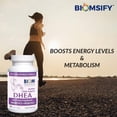 thumbnail image 5 of Biom Probiotics High Potency DHEA, Metabolism Booster Dietary Supplements Immune Support 100mg, 30ct, 5 of 8