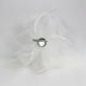 thumbnail image 5 of Flor rosa  Clip Sombrero Fascinator Damas Día Boda s Pieza cabello Blanco Colco fascinator de novia, 5 of 8