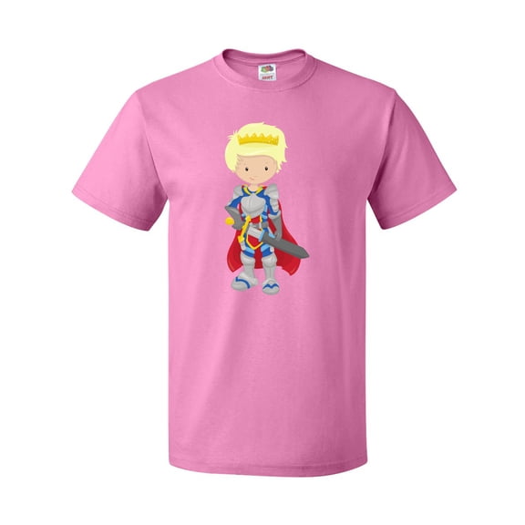 Inktastic Boy Prince, Knight In Shining Armor, Blond Hair T-Shirt